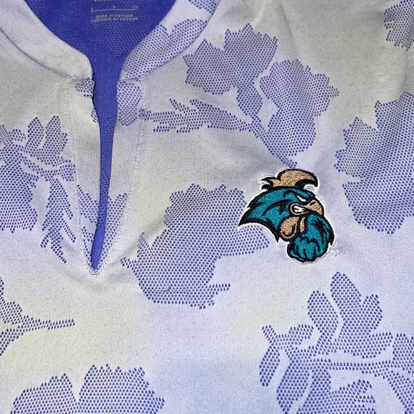 Nike Dry Fit Adult Small Coastal Carolina Golf Shirt - Picture 4 of 8